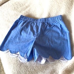 Blue Hannah Kate girls shorts.